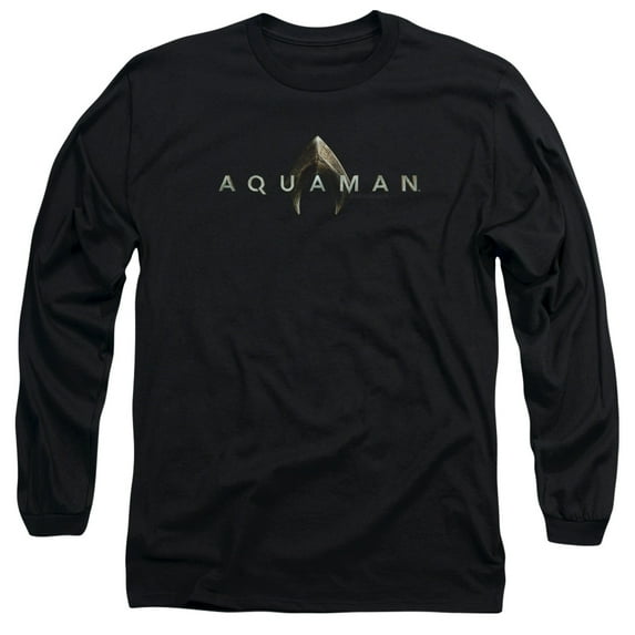 Aquaman Movie - Logo - Long Sleeve Shirt - XXX-Large