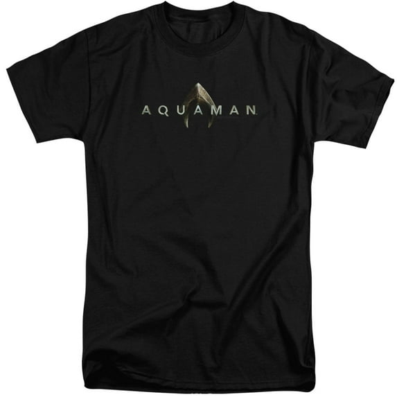 Aquaman Movie - Logo - Tall Fit Short Sleeve Shirt - X-Large
