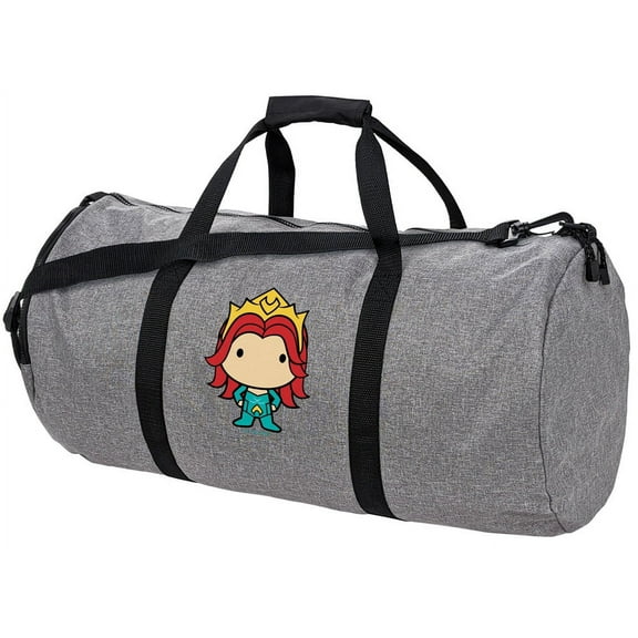 Aquaman Movie Mera Chibi Character Lightweight Duffel Bag for Sports and Gym Packable for Travel