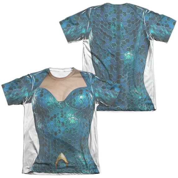 Aquaman Movie - Mera Uniform (Front/Back Print) - Short Sleeve Shirt - XXX-Large