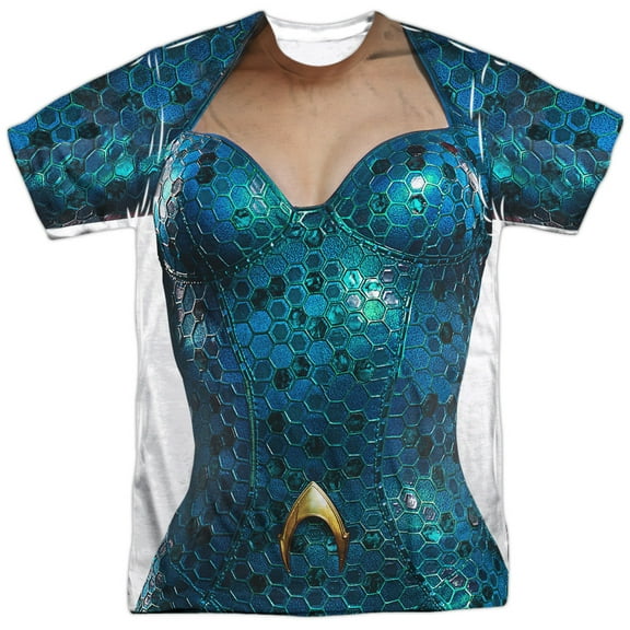 Aquaman Movie - Mera Uniform - Short Sleeve Shirt - Medium