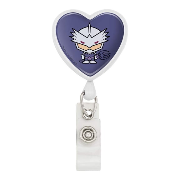 Aquaman Movie Ocean Master Chibi Character Heart Lanyard Retractable Reel Badge ID Card Holder