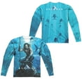 thumbnail image 1 of Aquaman Movie - Poster (Front/Back Print) - Regular Fit Long Sleeve Shirt - XX-Large, 1 of 2