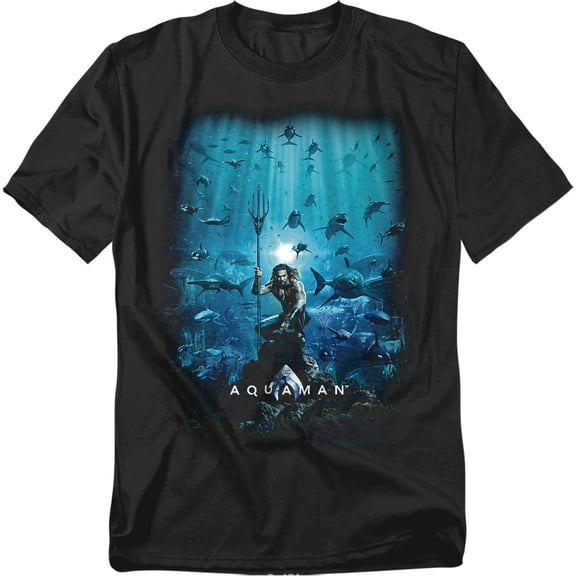Aquaman Movie T-Shirt Poster Unisex Graphic Tee For Men & Women