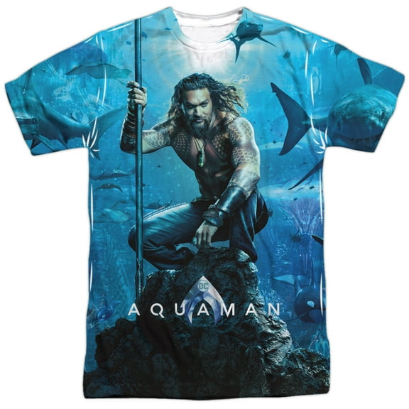 Aquaman Movie - Poster - Short Sleeve Shirt - X-Large