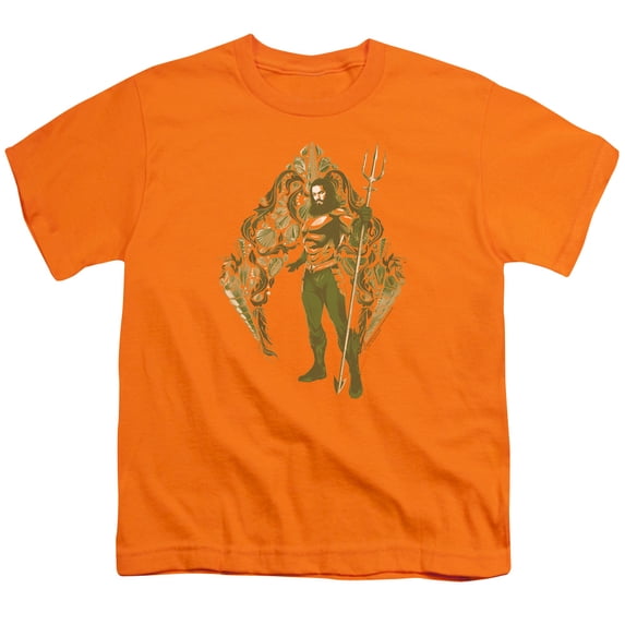 Aquaman Movie - Shells - Youth Short Sleeve Shirt - Small