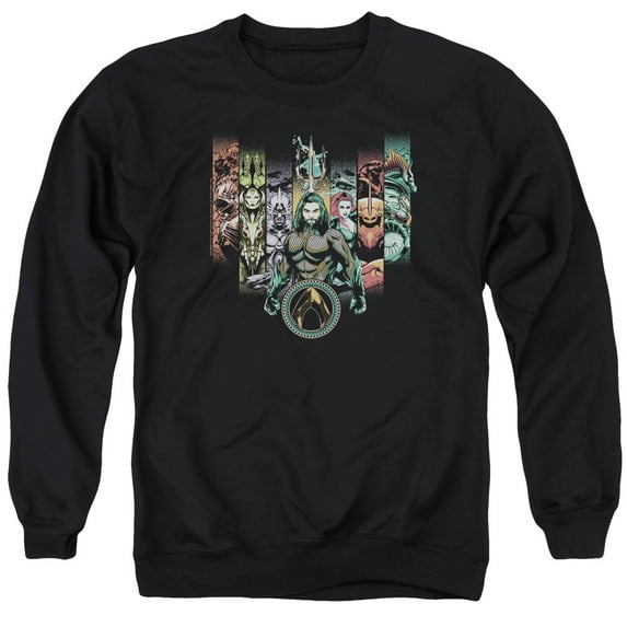 Aquaman Movie - Unite The Kingdoms - Crewneck Sweatshirt - Medium