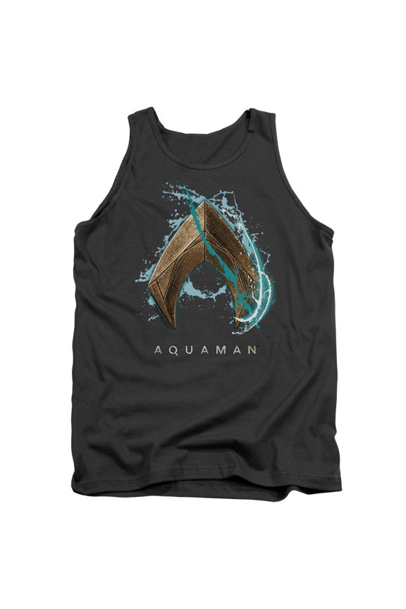 Aquaman Movie - Water Shield - Tank Top - Medium