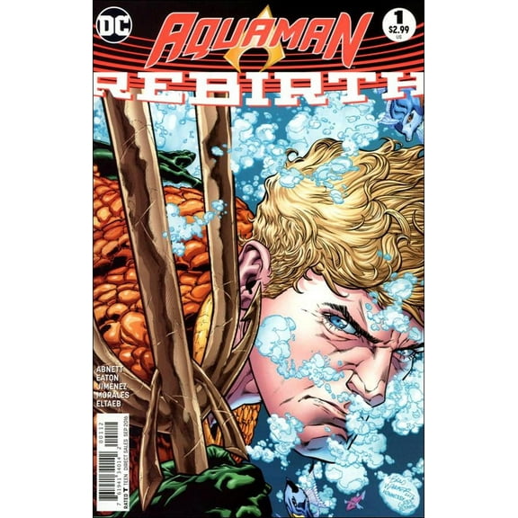 Aquaman: Rebirth #1 (2nd) VF ; DC Comic Book