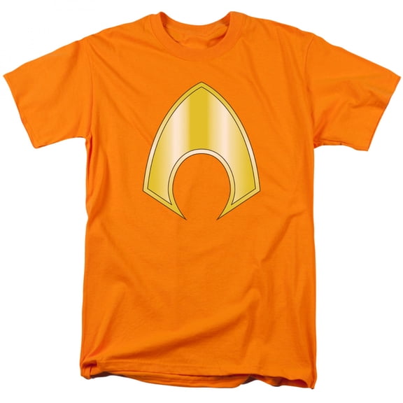 Aquaman Symbol Orange T-Shirt-Small