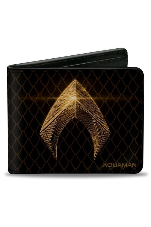 Symbol and Scales Bi-fold Wallet