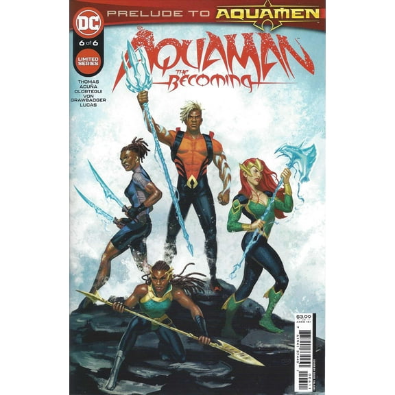 Aquaman: The Becoming #6 VF ; DC Comic Book
