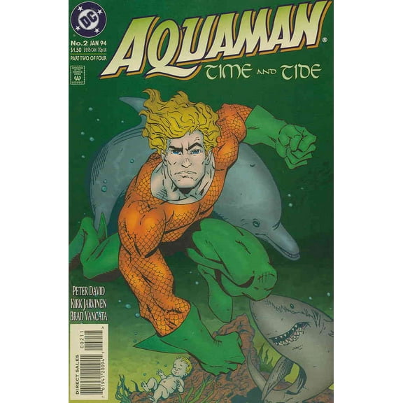 Aquaman: Time and Tide #2 VF ; DC Comic Book