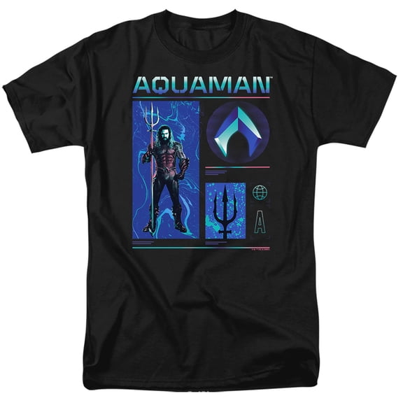 Aquaman and the Lost Kingdom Aquaman Stats Unisex Adult T Shirt