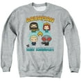 thumbnail image 1 of Aquaman and the Lost Kingdom Character Lineup Unisex Adult Crewneck Sweatshirt, 1 of 2