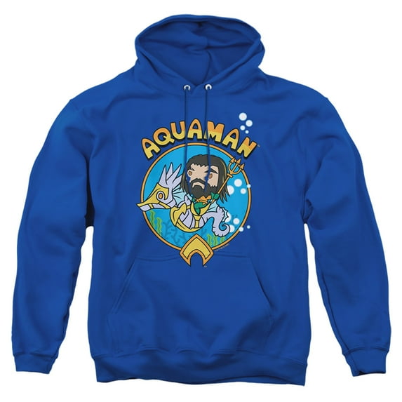 Aquaman and the Lost Kingdom Chibi Aquaman Unisex Adult Pull-Over Hoodie