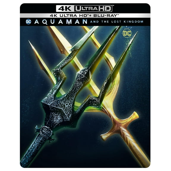 Aquaman and the Lost Kingdom Steelbook (4K Ultra HD) Jason Momoa Patrick Wilson