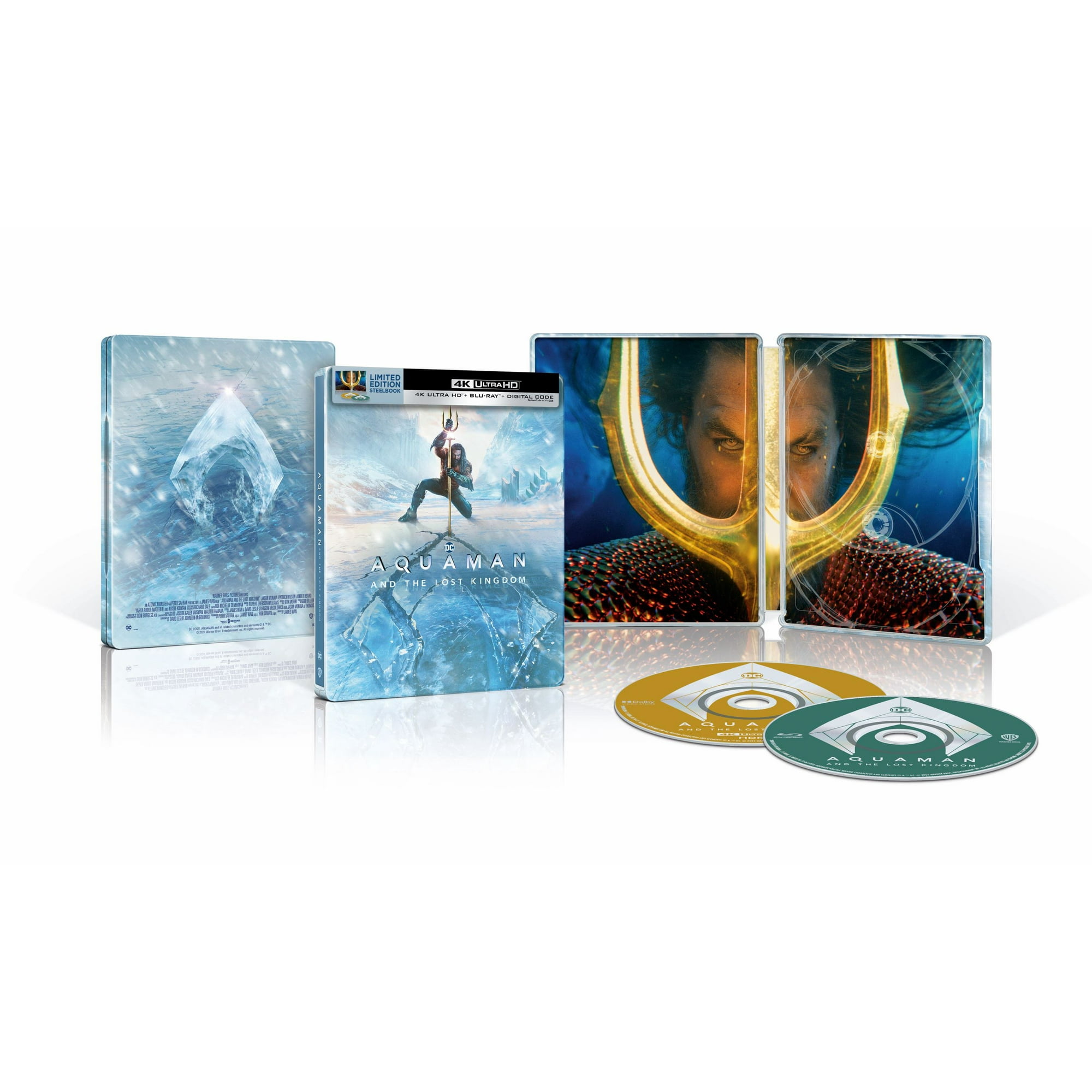 Aquaman And The Lost Kingdom (Wal-Mart Exclusive) 4K Steelbook. - Blu-ray  Forum
