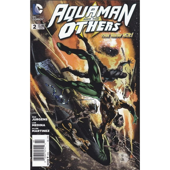 Aquaman and the Others #2 (Newsstand) VF ; DC Comic Book