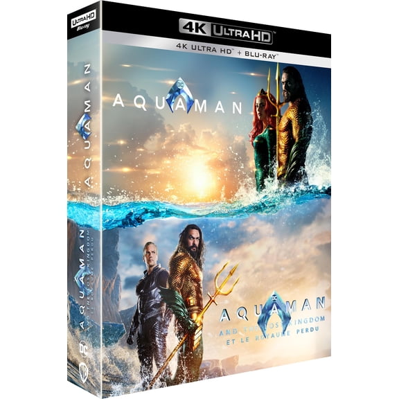 Aquaman + aquaman et le royaume perdu 4k ultra hd (4K Ultra HD) Amber Heard James Wan