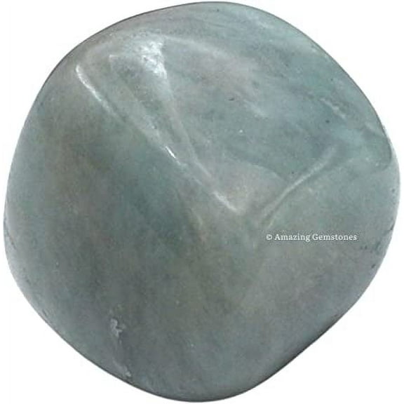 Aquamarine Crystal Tumbled Stones Polished Rocks (1 OZ)