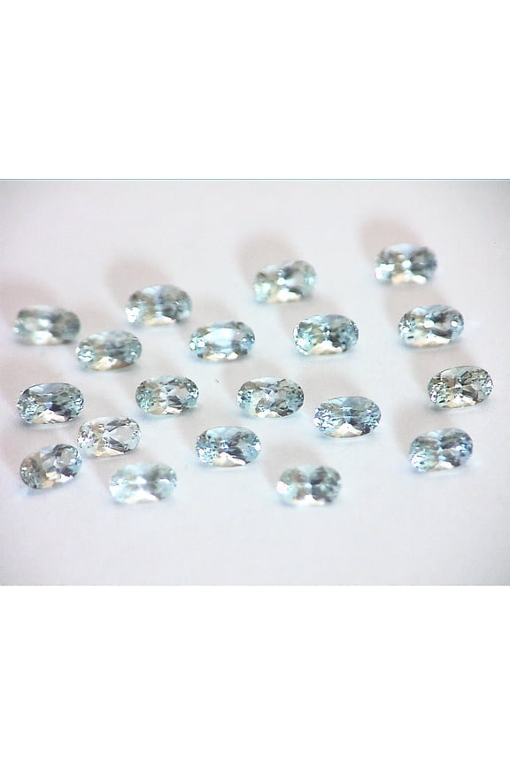 Aquamarine Natural Genuine Gemstone Lot 4.35 CT GSG,609