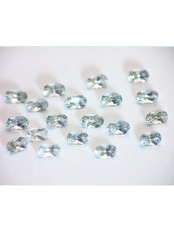 Aquamarine Natural Genuine Gemstone Lot 4.35 CT GSG,609