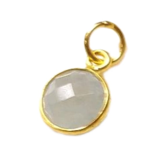 Aquamarine Pendant, March Birthstone Jewelry, Healing Crystal Pendant, Boho Gemstone, Gift For Her