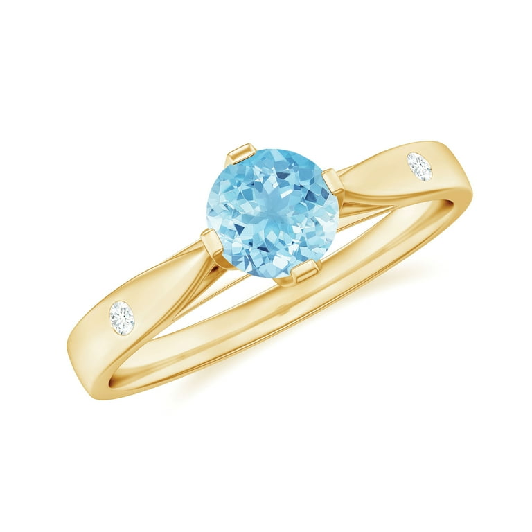 March birthstone promise rings sale