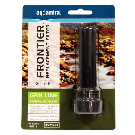 Aquamira Grn Line Series 3 Frontier Replacement Filter Water Treatment 50 Gallon