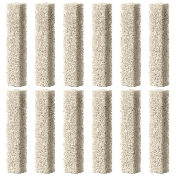 Aquaneat 12-Pack Replacement Ammonia Reducer Pads Compatible with Aqueon QuietFlow 20 and 75 LED PRO Aquarium Power Filter