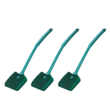 Aquaneat 3pcs Aquarium Brushes, Algae Scrubber, Fish Tank Sponge Cleaner
