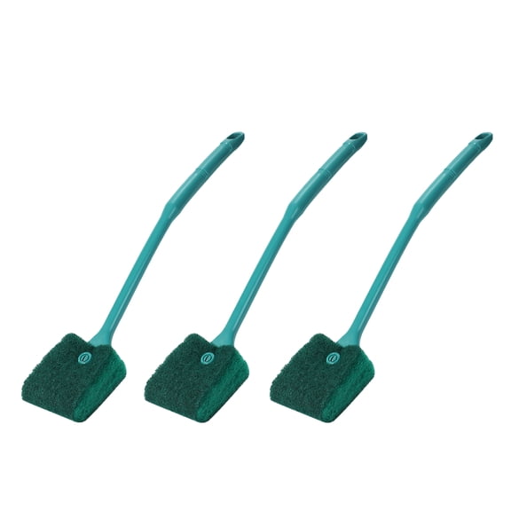 Aquaneat 3pcs Aquarium Brushes, Algae Scrubber, Fish Tank Sponge Cleaner