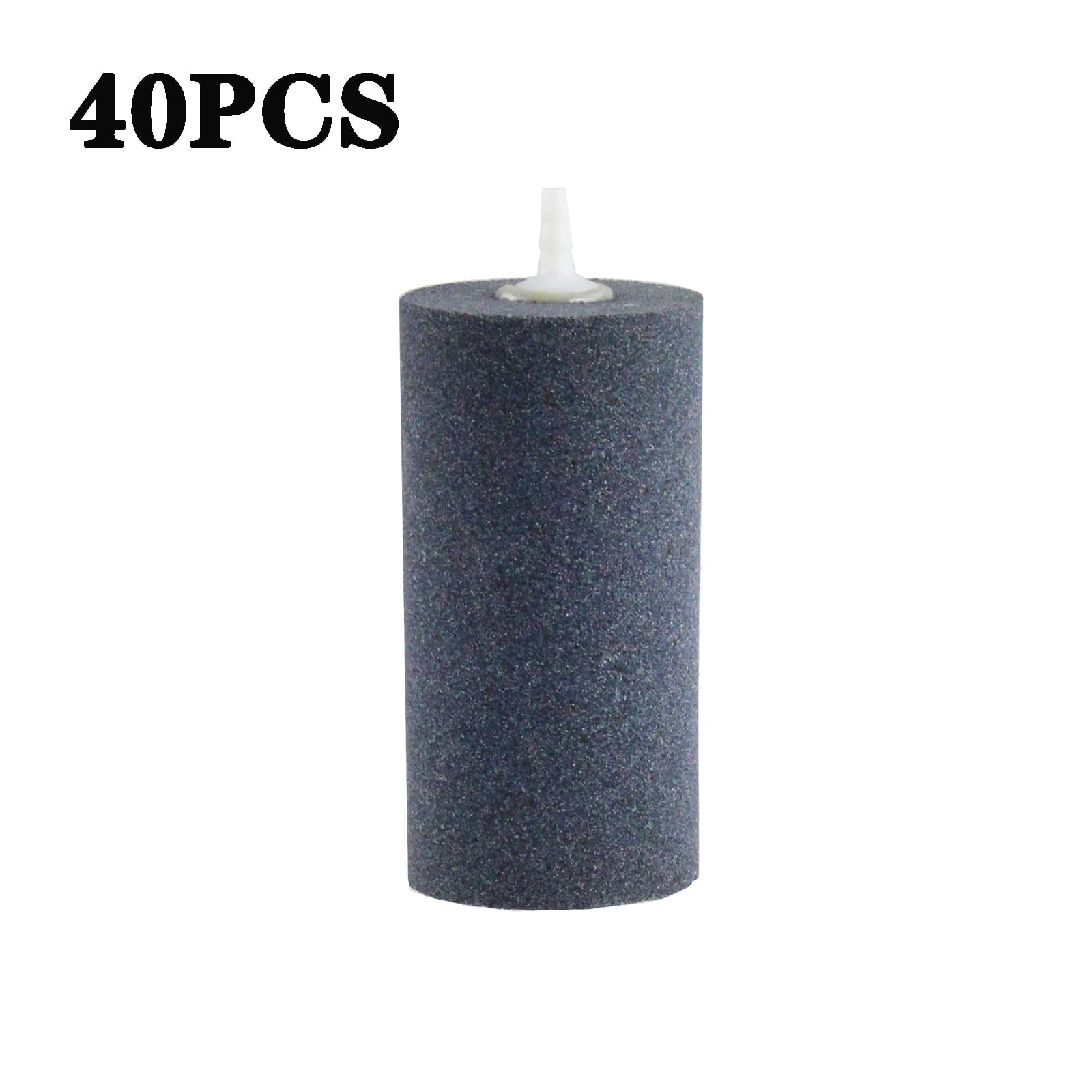 AQUANEAT 12-Pack Air Stones – 2 Inch Small Cylinder Bubble Diffusers For Aquariums, Fish Tanks & Hydroponics