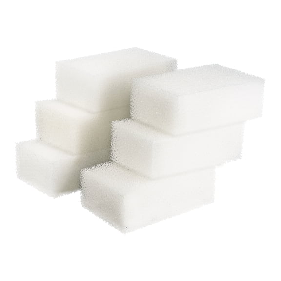 Aquaneat 6-Pack Replacement Filter Sponge Pads, Aquarium Foam Insert Compatible with AquaClear 70, Fish Tank Filter Media