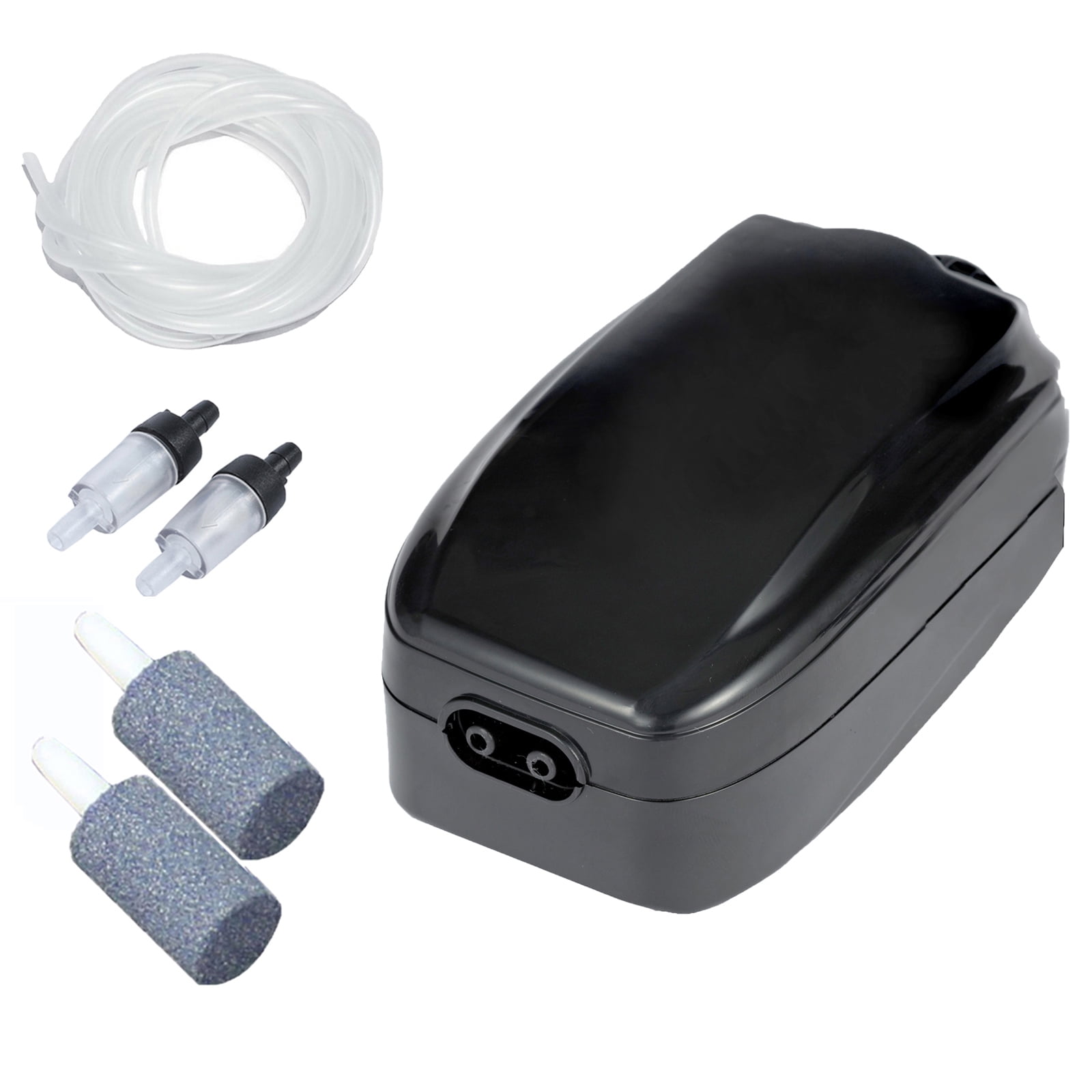 Aquaneat Air Pump Aquarium, 100GPH Fish Tank Air Pump Air Bubbler with ...