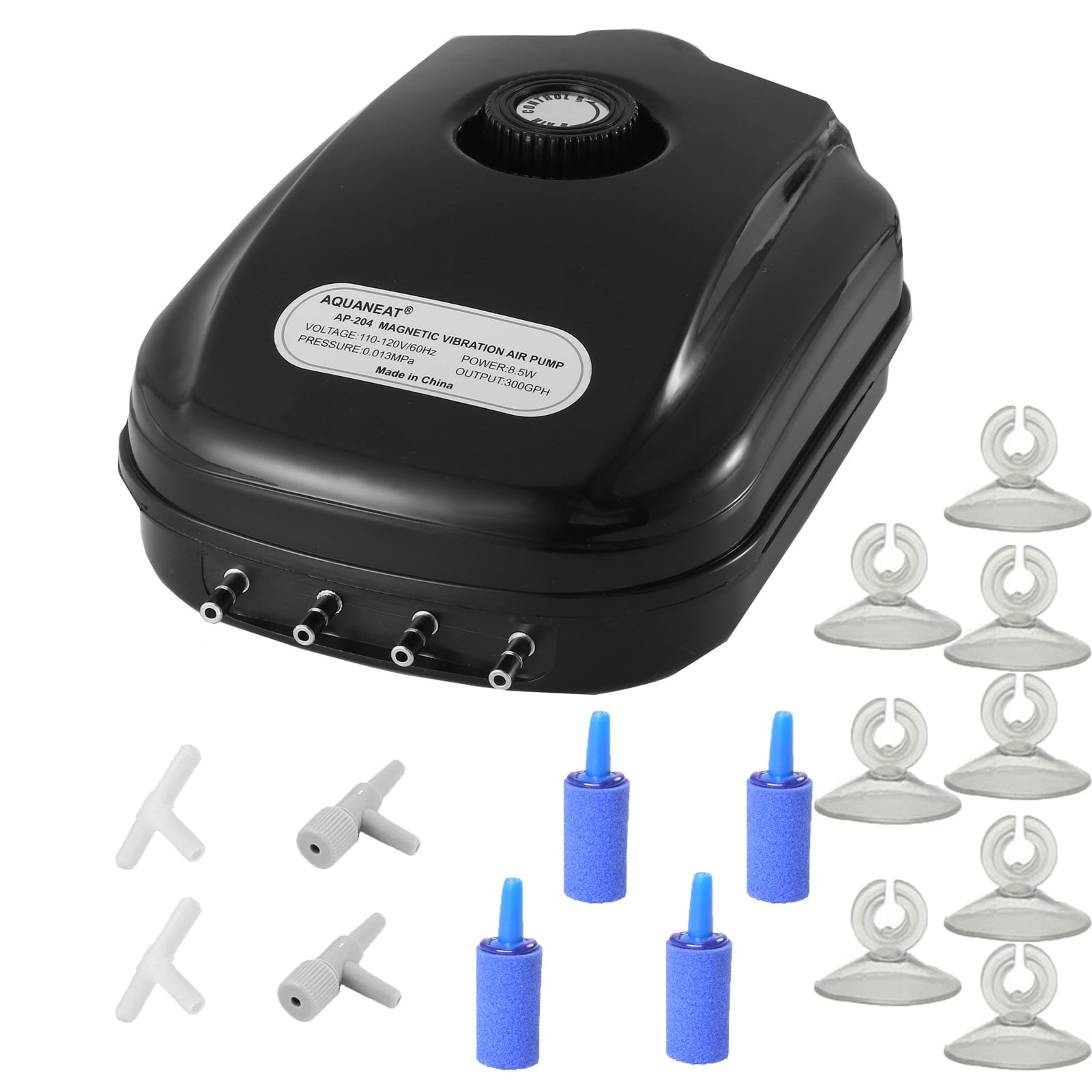 Aquaneat Aquarium Air Pump 300GPH for 200 Gallon Fish Tank Powerful