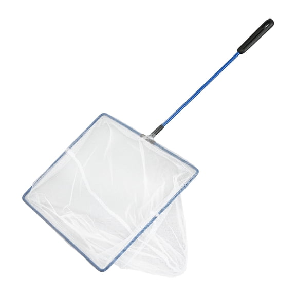 Aquaneat Aquarium Fish Net, 10 inch Fish Tank Cleaning Net, Food Wastes Skimmer for Small Ponds and Pools