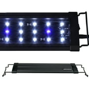 Aquaneat Aquarium Light, 0.5W Fish Tank LED Light, White and Blue,12 inch