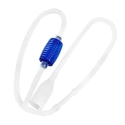 Aquaneat Fish Tank Siphon, Aquarium Vacuum, Water Changer, Siphon Gravel Cleaner,Hand Pump,Clear and Blue