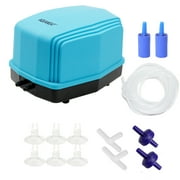 Aquaneat Powerful Aquarium Air Pump up to 300Gal Super Quiet Oxygen Aerator Pump