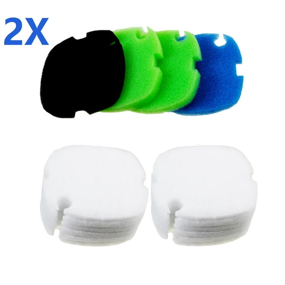 Aquaneat Replacement Canister Filter Pad Compatible to MarineLand C-160/220 Aquarium Floss 32pcs