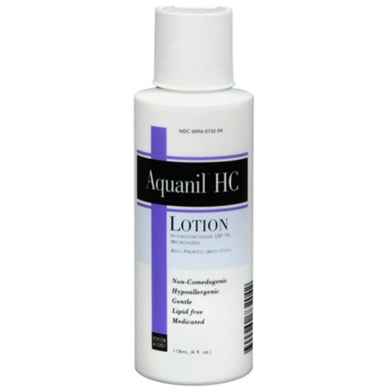 Aquanil HC Lotion 4 oz Pack of 3 Walmart