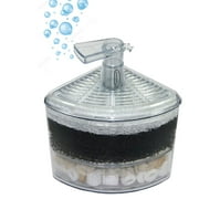 Aquapapa Corner Filter Bio Sponge Ceramic Air Pump Driven for Fry Shrimp Nano Fish Tank Aquarium XY-2008 Ship from CA USA