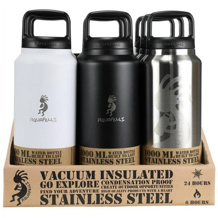 Aquapelli 16oz. Insulated Stainless Steel Water Bottle