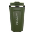 thumbnail image 1 of Aquaphile 17oz Stainless Steel Coffee Cup to Go Leak proof Vacuum-Insulated Coffee Travel Mug Double Walled Portable Thermal Tumbler Cup,Green, 1 of 8