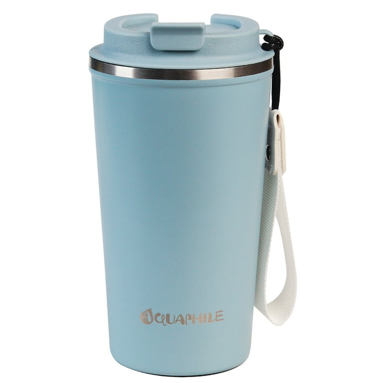 AQUAPHILE 17oz Insulated Coffee Cup, Portable Thermal Travel Mug