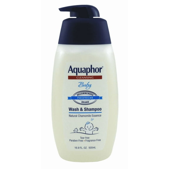 Aquaphor Baby Cleansing Wash & Shampoo 16oz Pump