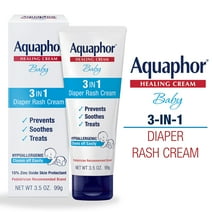 Aquaphor Baby Diaper Rash Paste, Maximum Strength 40% Zinc Oxide ...