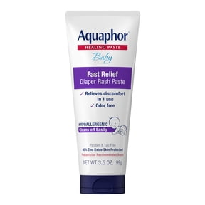 Aquaphor Maximum Strength Baby Diaper Rash Paste, 3.5 oz